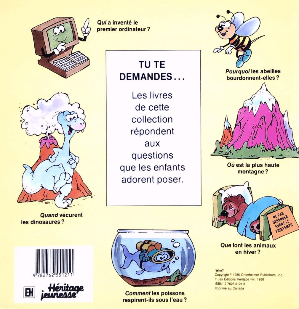 Livre Qui a inventé la première fusée? - Collectif (Livre d'occasion) - ISBN 2762551218