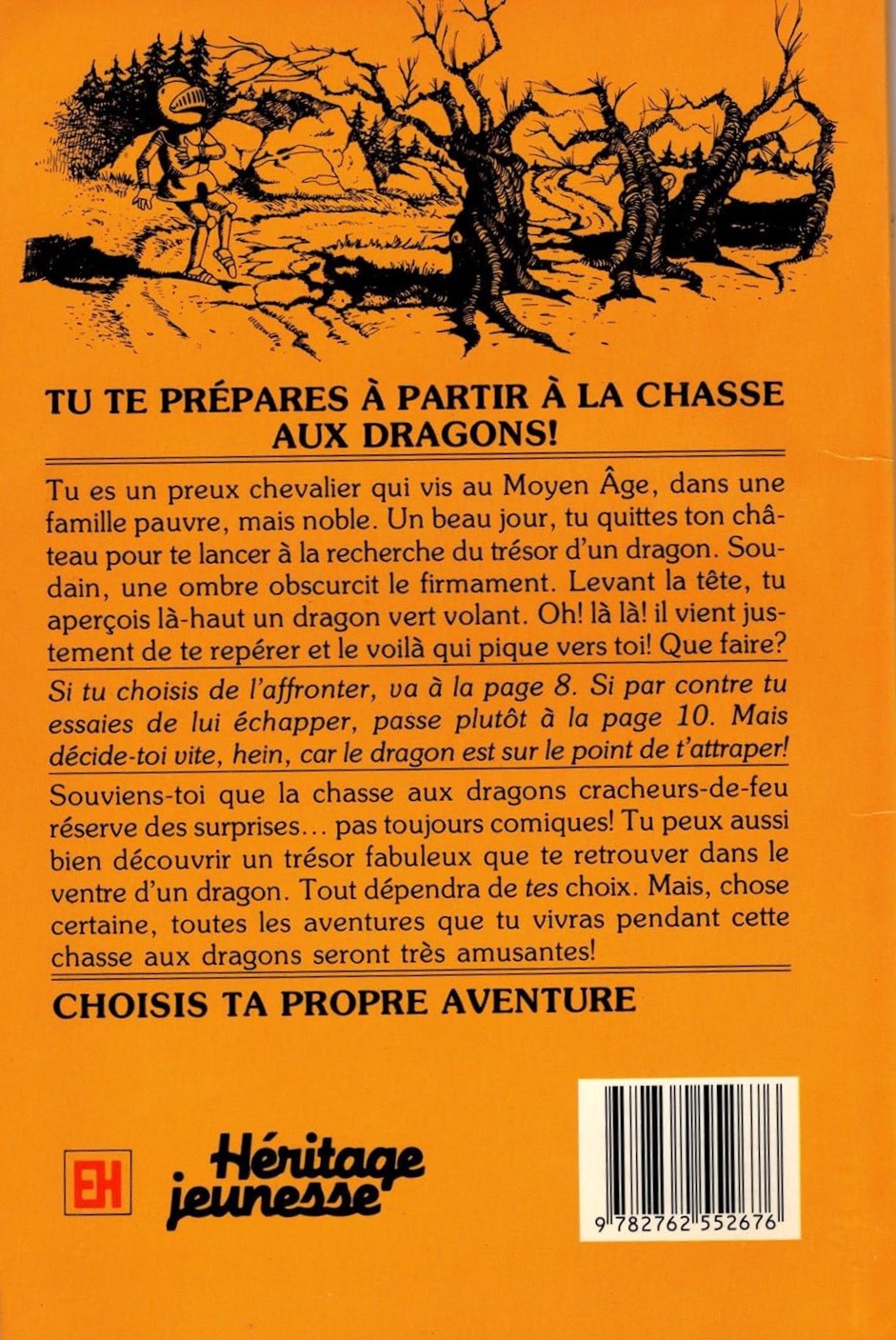 Livre Au temps des dragons (Livre d'occasion) - ISBN 2762552672