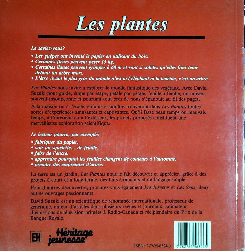 Les plantes (David Suzuki)