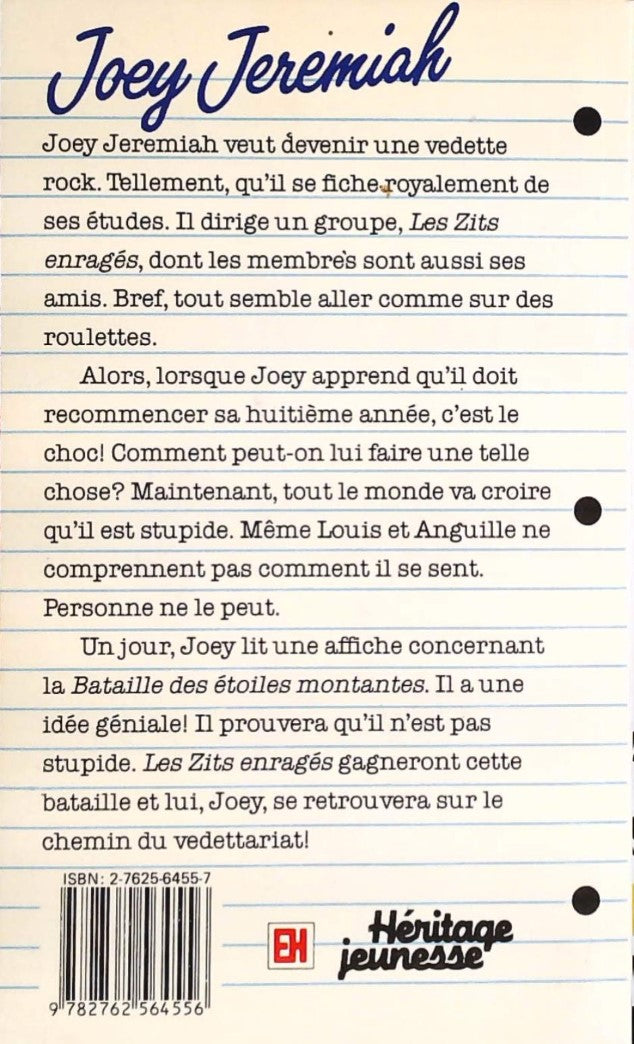 École Degrassi : Joey Jeremiah (Kathryn Ellis)