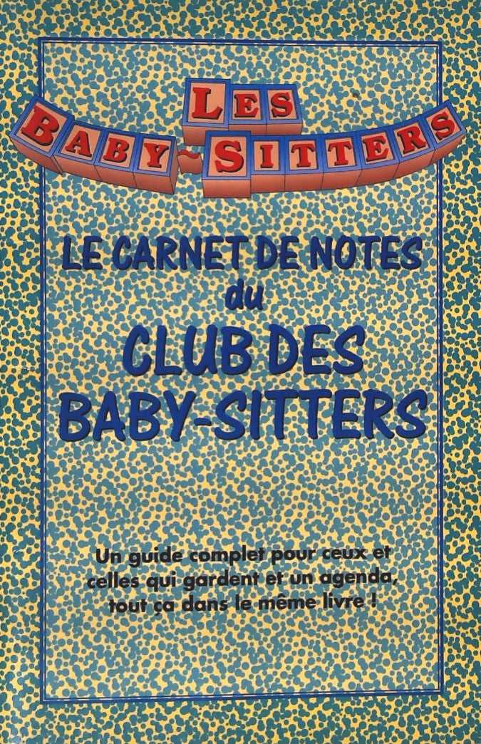 Livre Le carnet de notes du Club des Baby-Sitters (Livre d'occasion)