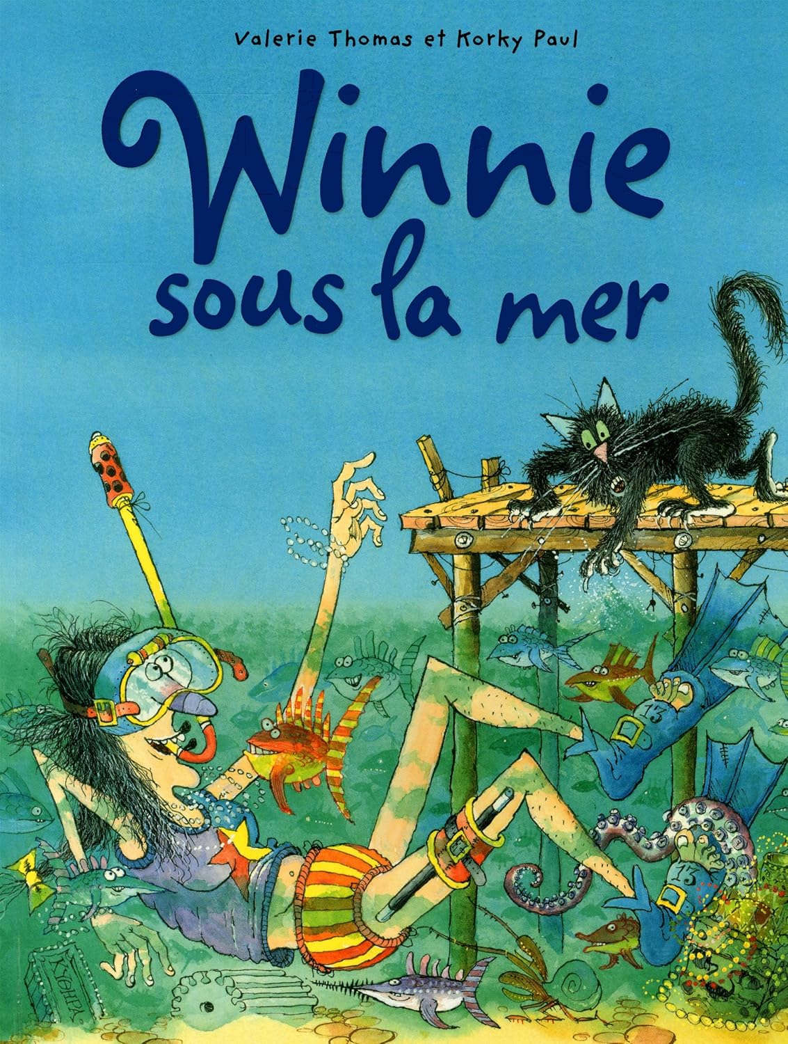 Livre Winnie sous la mer - Valérie Thomas (Livre neuf)