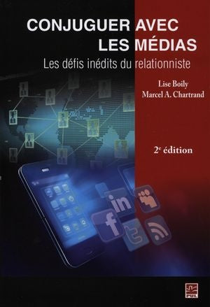 Livre Conjuguer avec les médias (2e édition) - Boily (Livre d'occasion)