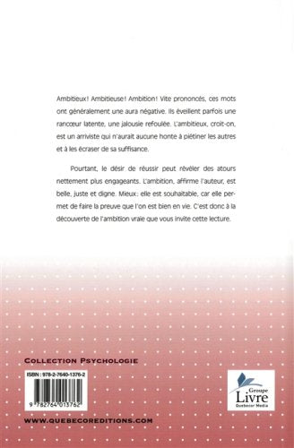 Livre L'ambition clé de la réussite : La porte secrète menant au succès - Claude Baumel (Livre ne...