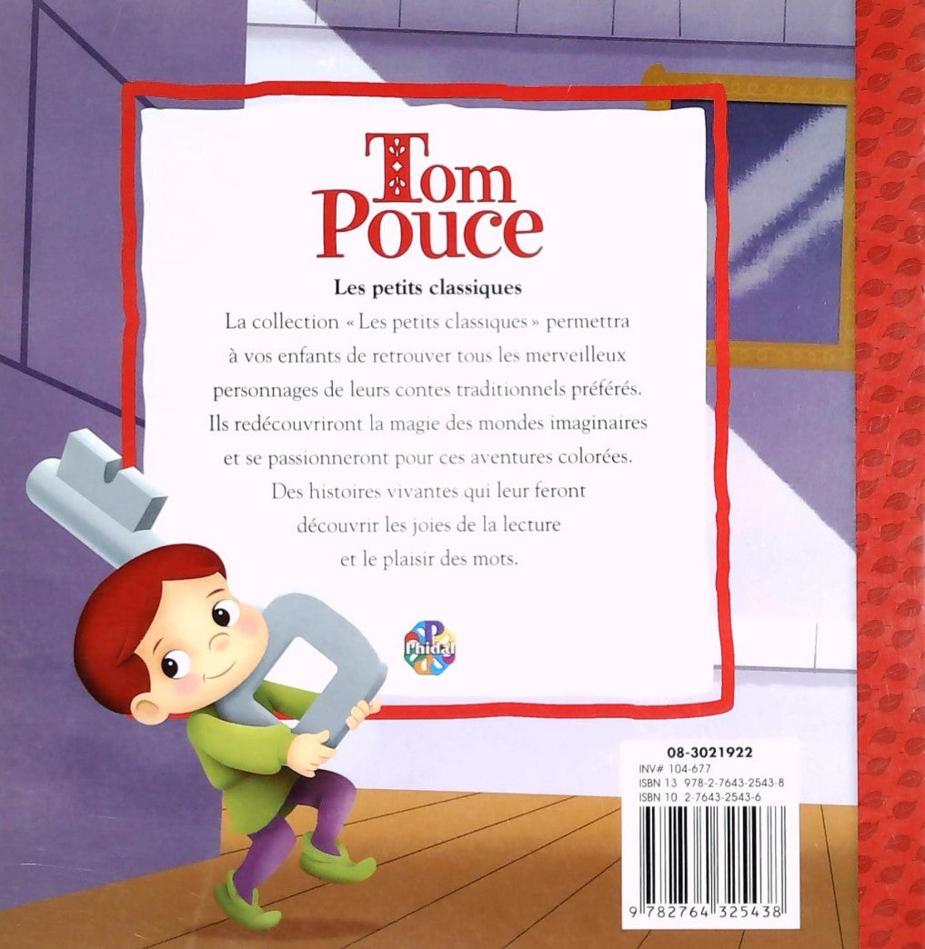 Livre Les petits classiques : Tom Pouce (Collectif) (Livre d'occasion) - ISBN 2764325436