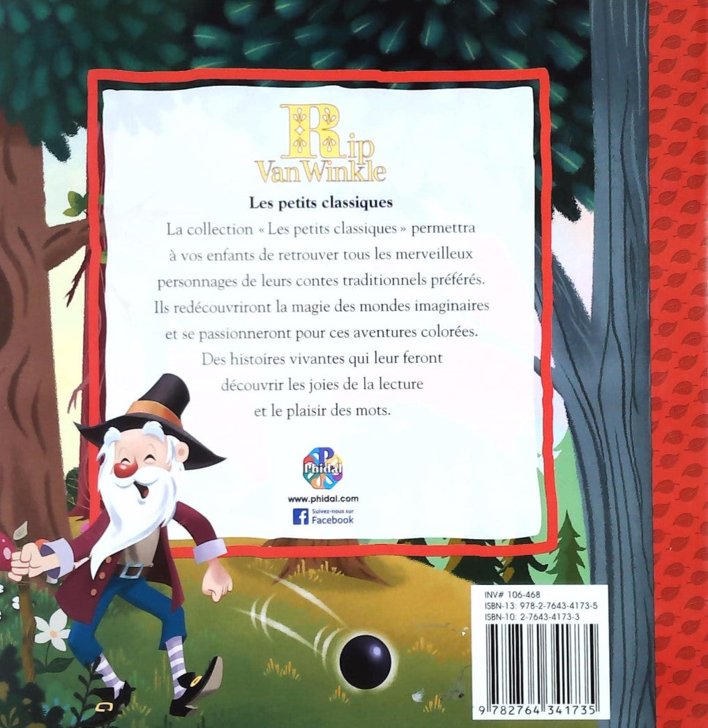 Livre Rip Van Winkle - Collectif (Livre d'occasion) - ISBN 2764341733