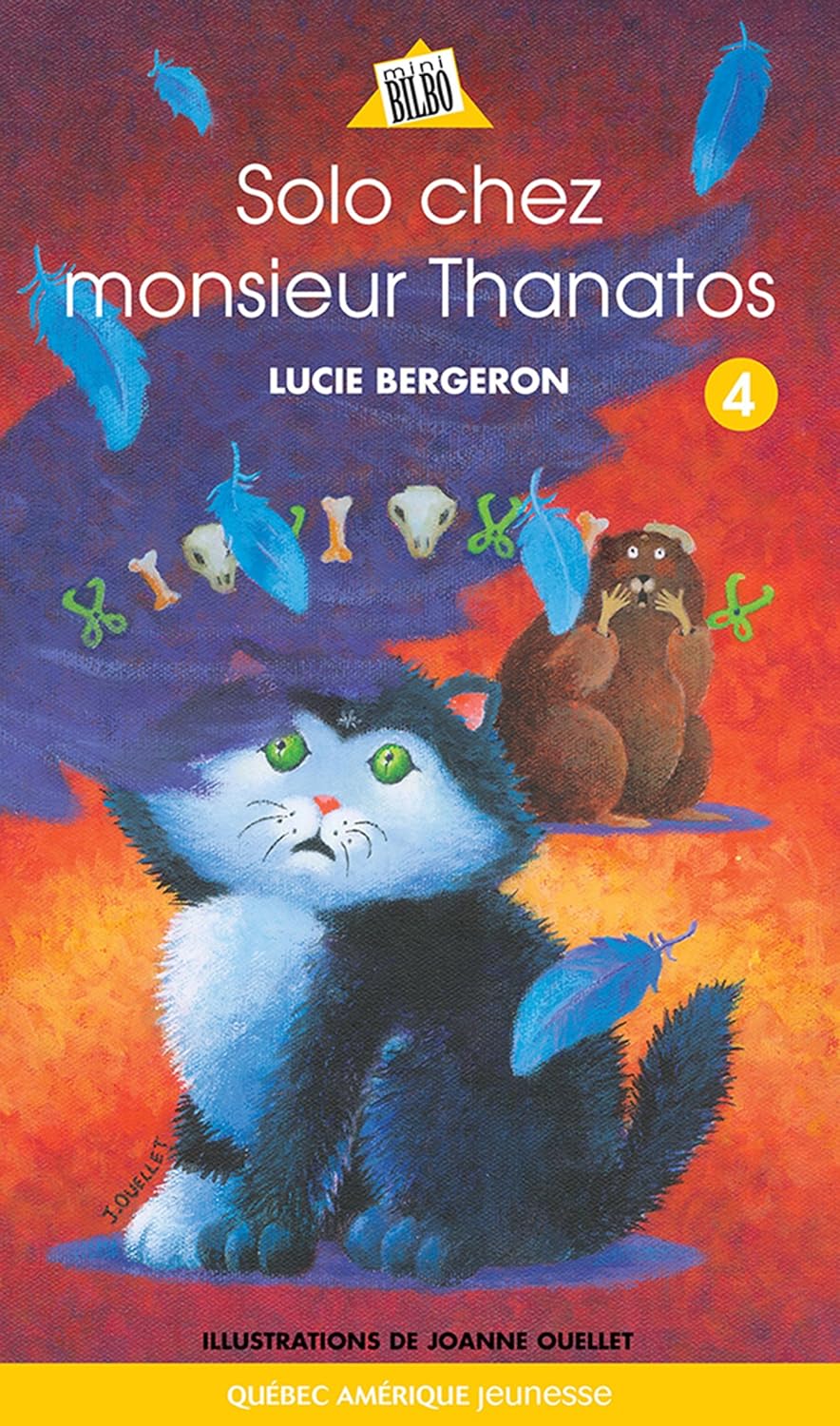 Livre Solo # 4 : Solo chez monsieur Thanatos - Lucie Bergeron (Livre d'occasion) - ISBN 2764403232