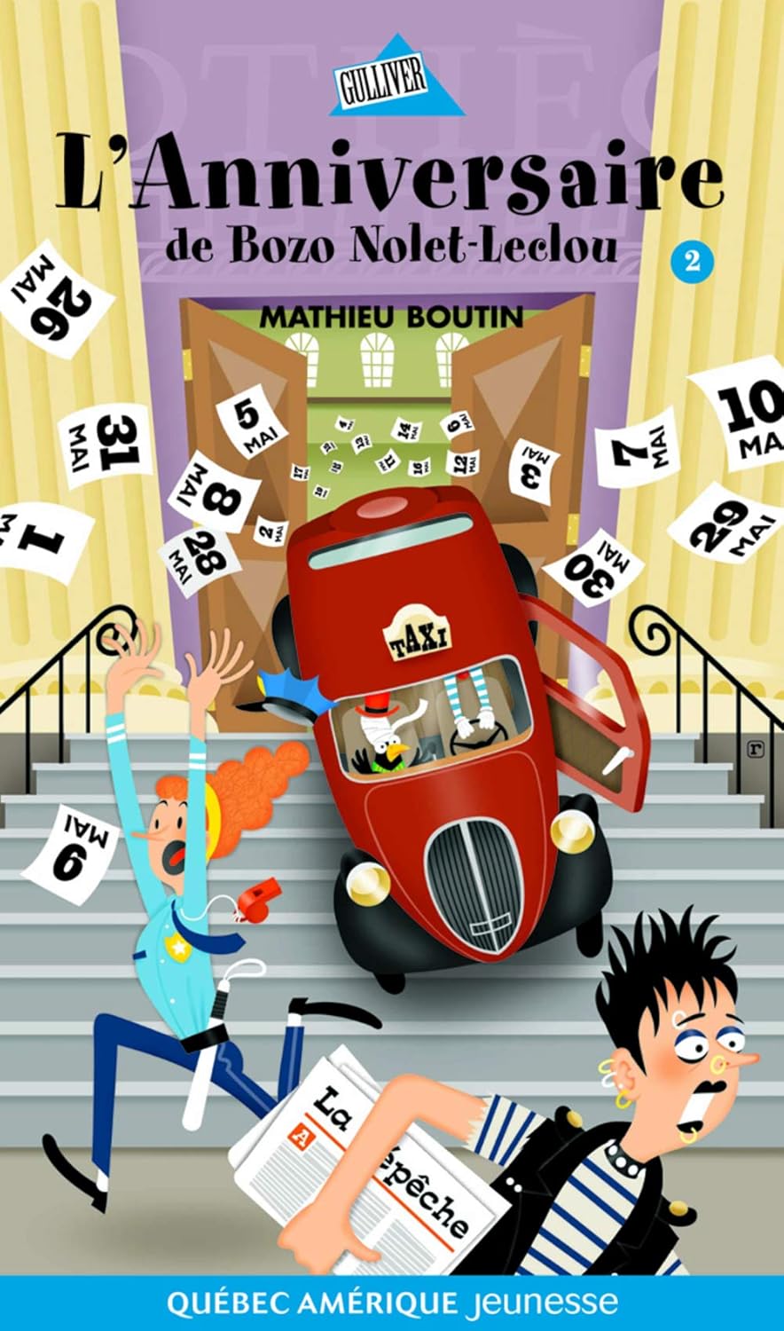 Livre L'anniversaire de Bozo Nolet-Leelou - Mathieu Boutin (Livre d'occasion)