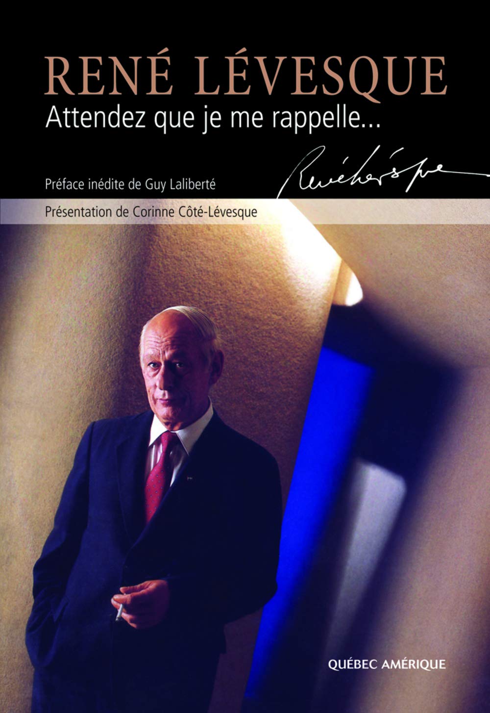 Livre Attendez que je me rappelle... - René Lévesque (Livre d'occasion)