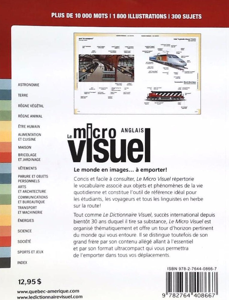 Livre Le Micro Visuel - Jean-Claude Corbeil (Livre d'occasion) - ISBN 2764408668