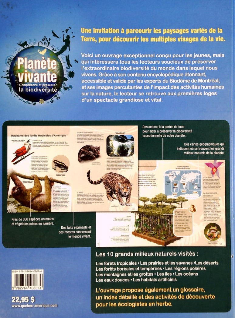 Planète vivante : Comprendre et préserver la biodiversité