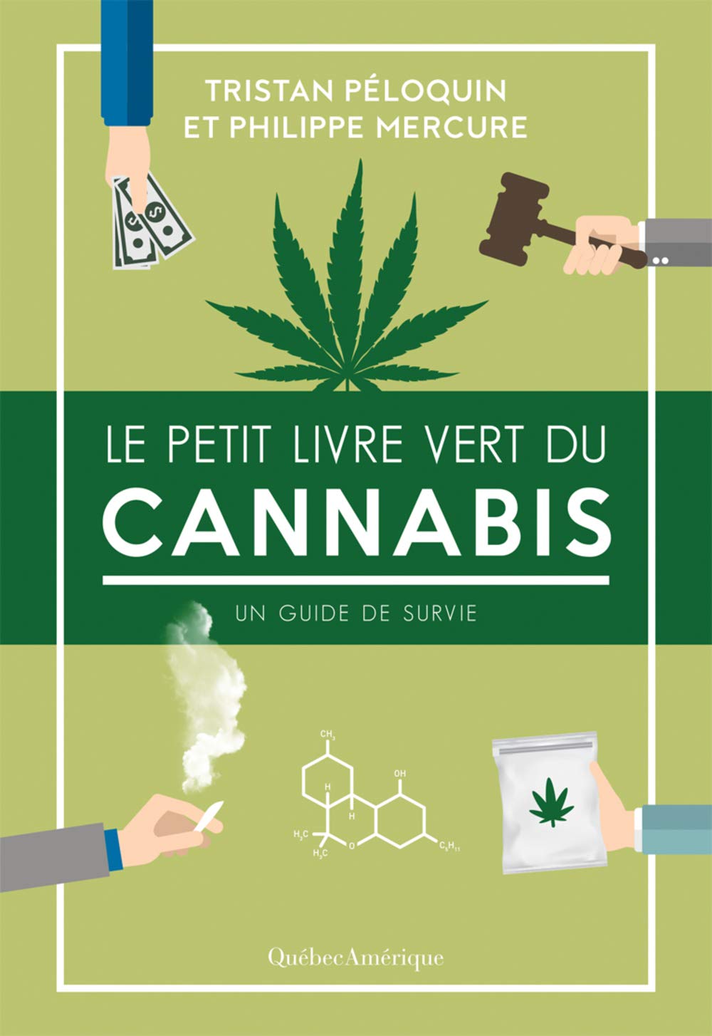 Livre Le petit livre vert du cannabis : Un guide de survie - Tristan Péloquin (Livre d'occasion)