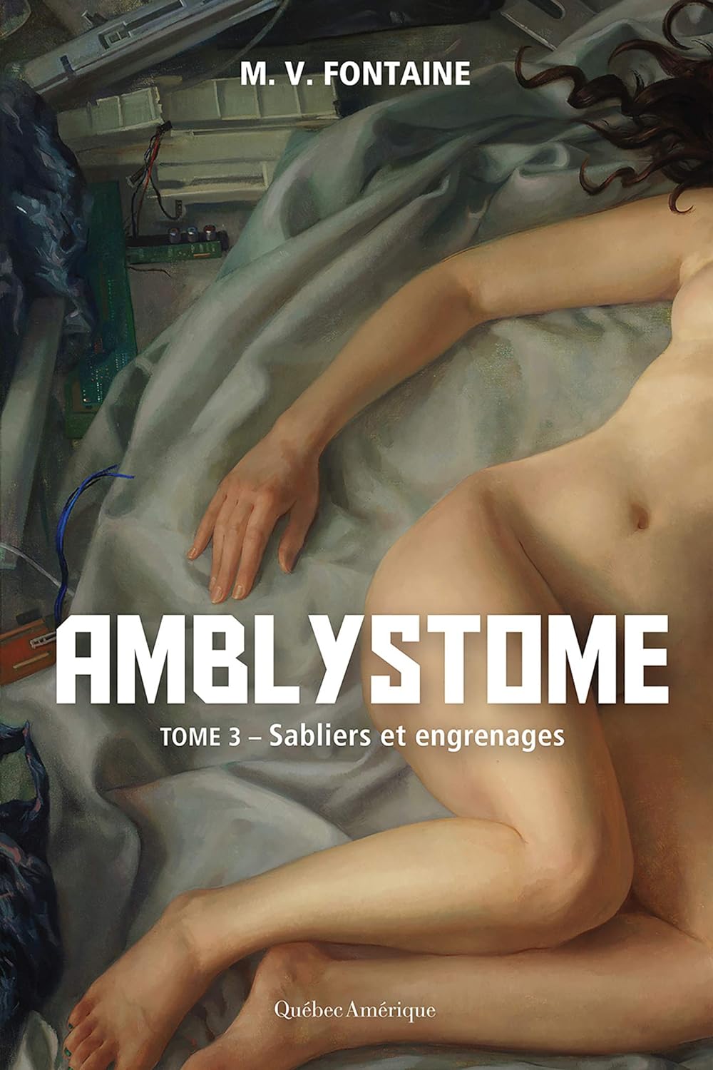 Livre Sabliers et engrenages - M.V. Fontaine (Livre d'occasion)