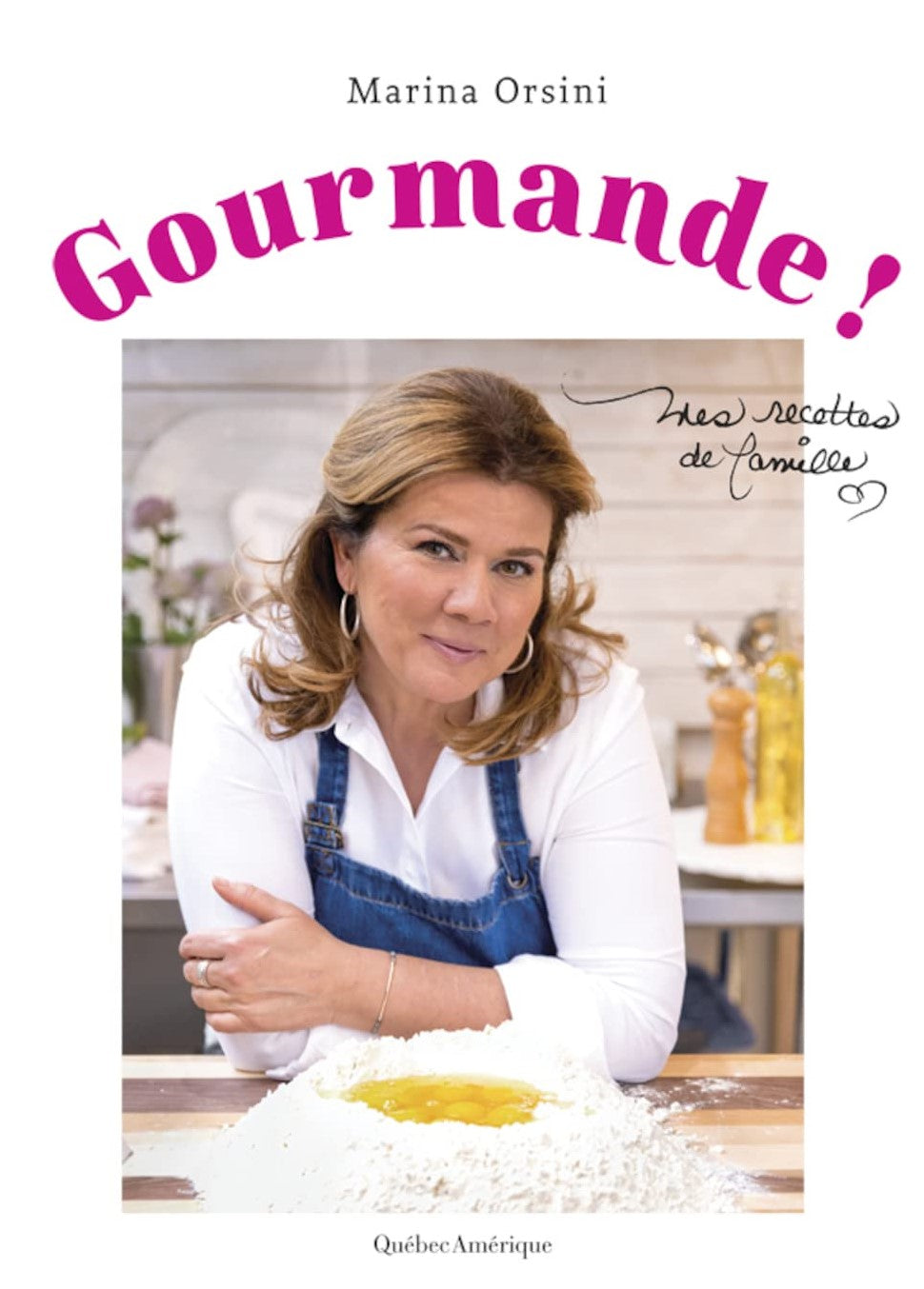 Livre Gourmande! : Mes recettes de famille - Marina Orsini (Livre d'occasion)