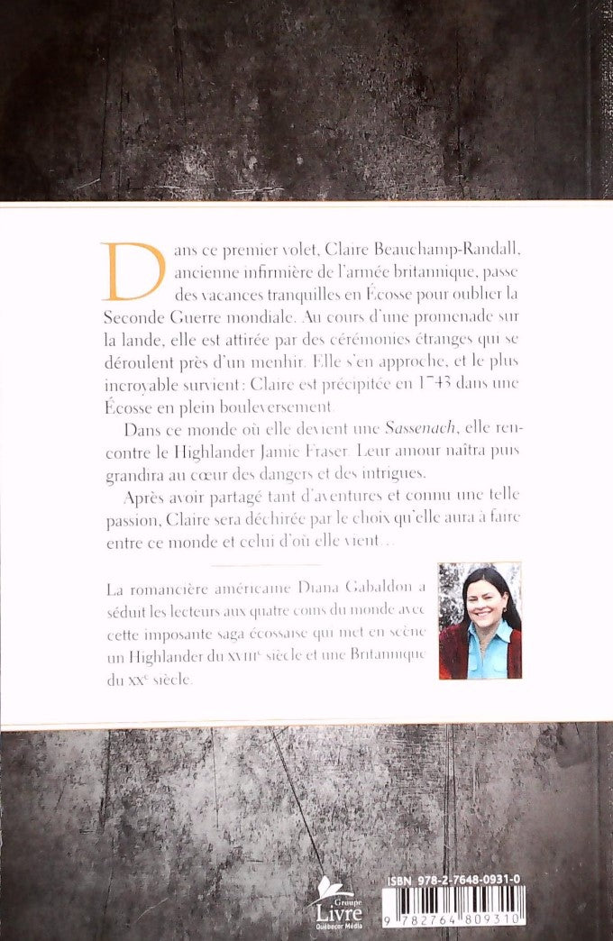 Livre Le chardon et le tartan - Diana Gabaldon (Livre d'occasion) - ISBN 276480931X