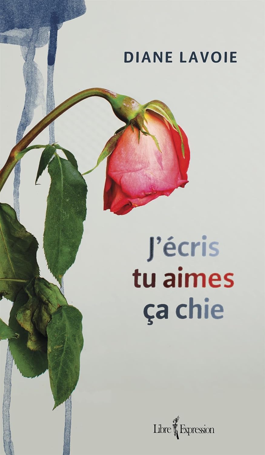 Livre J'écris, tu aimes, ça chie - Diane Lavoie (Livre neuf)