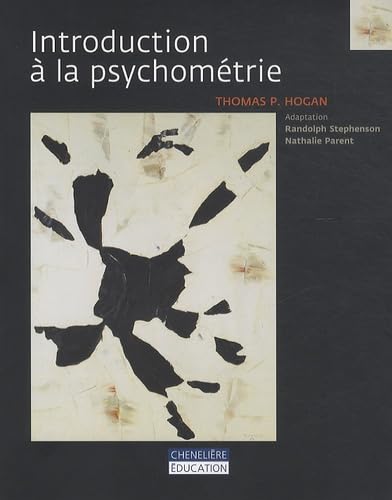 Livre Introduction à la psychométrie - Thomas O. Hogan (Livre d'occasion)