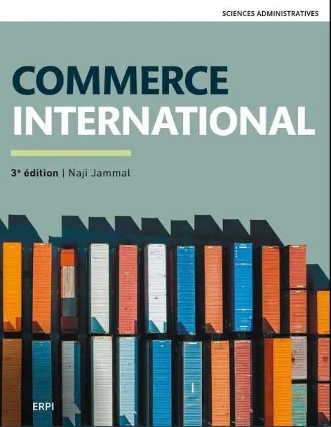 Livre Commerce International (3e édition) - Naji Jammal (Livre d'occasion) - ISBN 2766108084