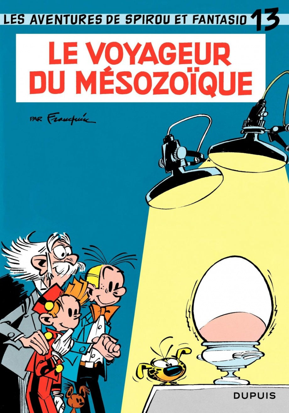 Livre Les aventures de Spirou et Fantasio # 13 : Le voyageur du Mésozoïque (Franquin) (Livre...