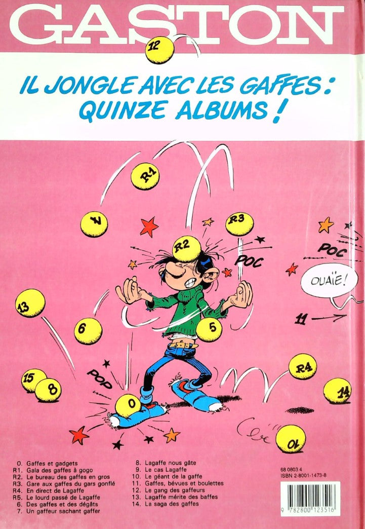 Gaston Lagaffe # R5 : Le Lourd passé de Lagaffe (Franquin)