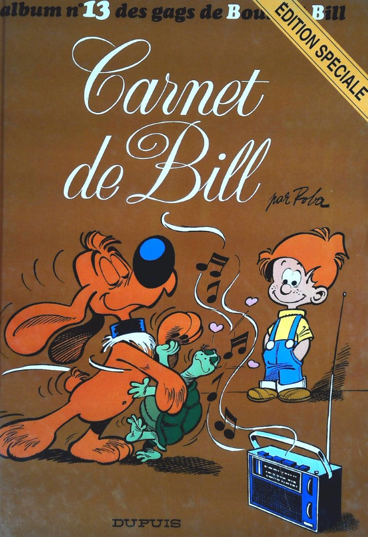 Boule et Bill # 13 : Carnets de Bill - Roba
