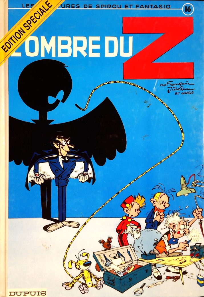 Livre ISBN 2800127074 Les aventures de Spirou et Fantasio # 16 : L'Ombre du Z (Franquin)