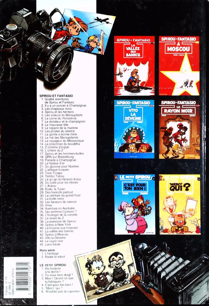 Les aventures de Spirou et Fantasio # 16 : L'Ombre du Z (Franquin)