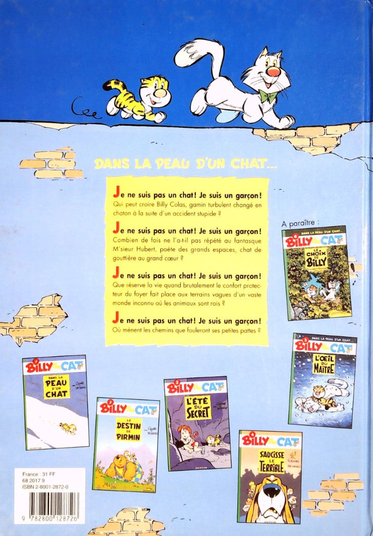 Billy The Cat # 1 : Dans la peau d'un chat (Colman)