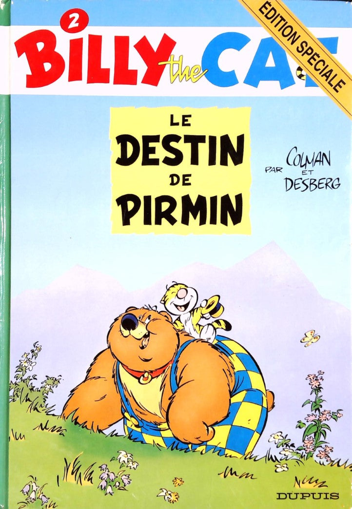 Livre ISBN 2800128739 Billy The Cat # 2 : Le destin de Pirmin (Colman)