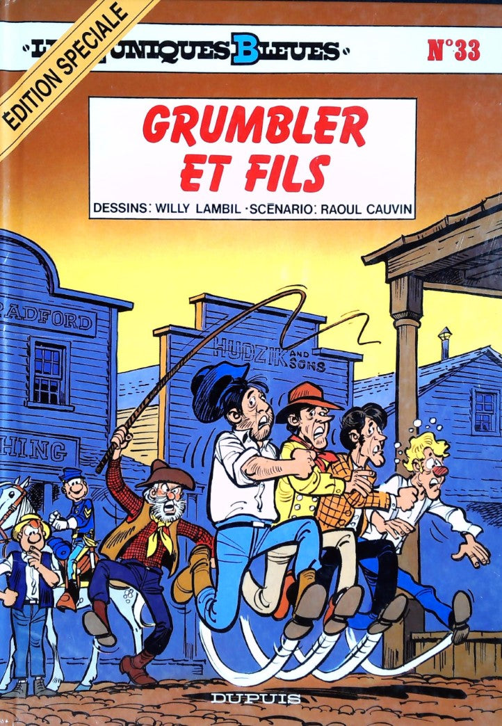 Livre ISBN 2800128879 Les Tuniques Bleues # 33 : Gumbler et fils (Willy Lambil)