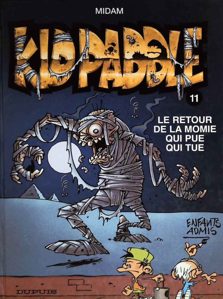 Livre ISBN 2800139498 Kidpaddle # 11 : Le retour de la monie qui pue qui tue (Midam)
