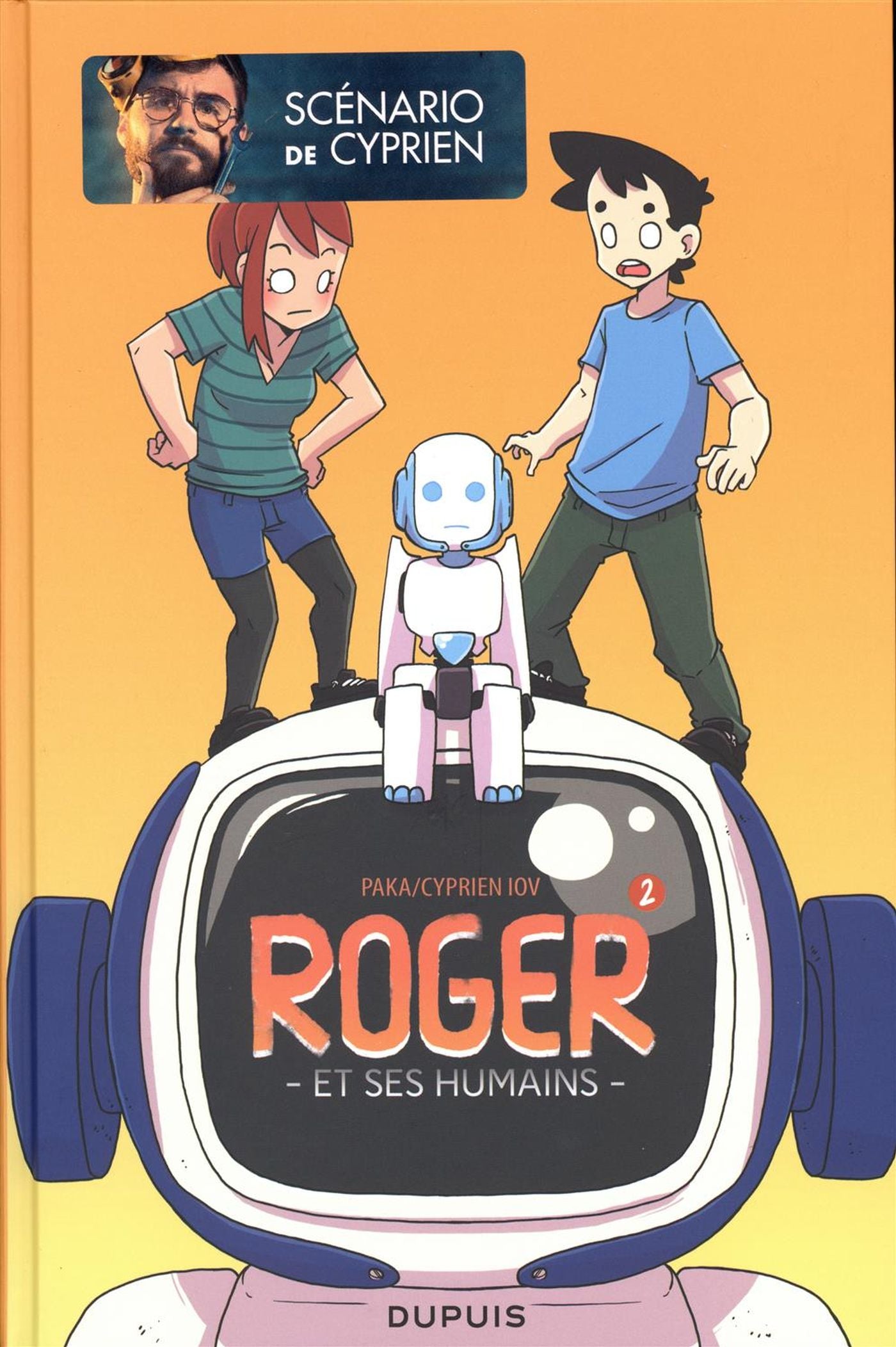 Livre Roger et ses humains - Cyprien (Livre d'occasion) - ISBN 2800167297