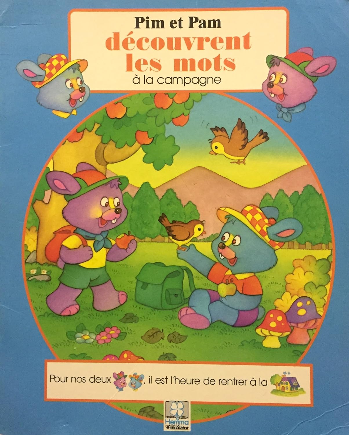 Livre Pim et Pam découvrent les mots à la campagne (Livre d'occasion) - ISBN 2800643439