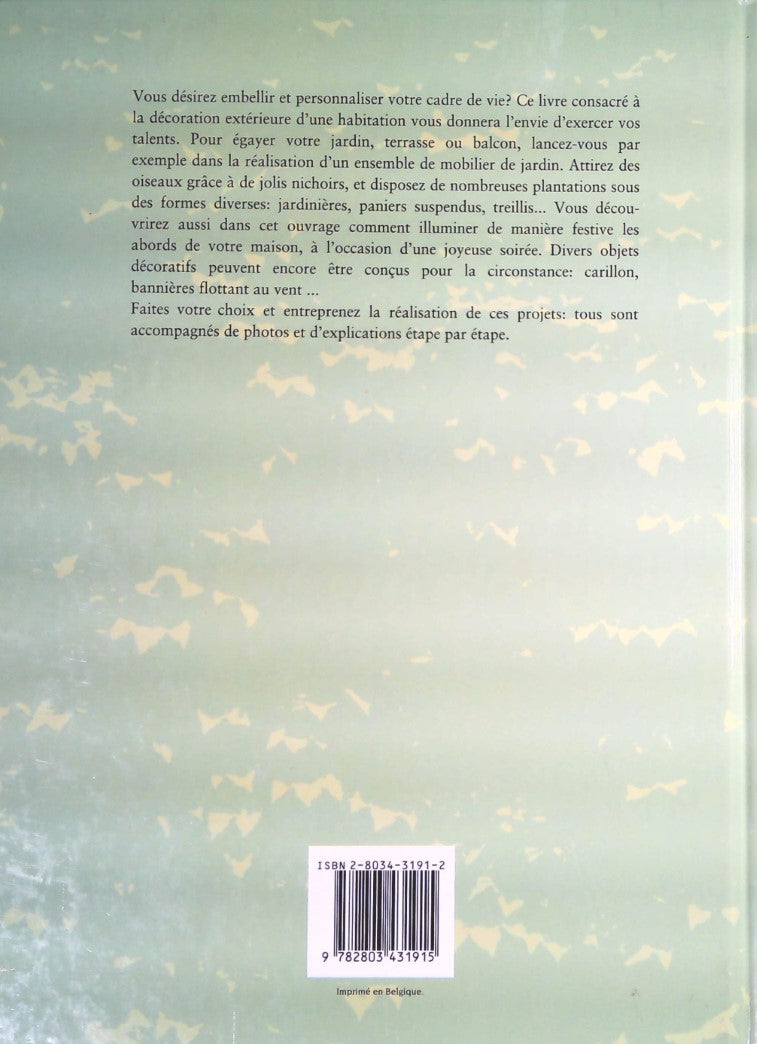 Livre Aménagez vous-même votre jardin, terrasse ou balcon - Collectif (Livre d'occasion) - ISBN 2...
