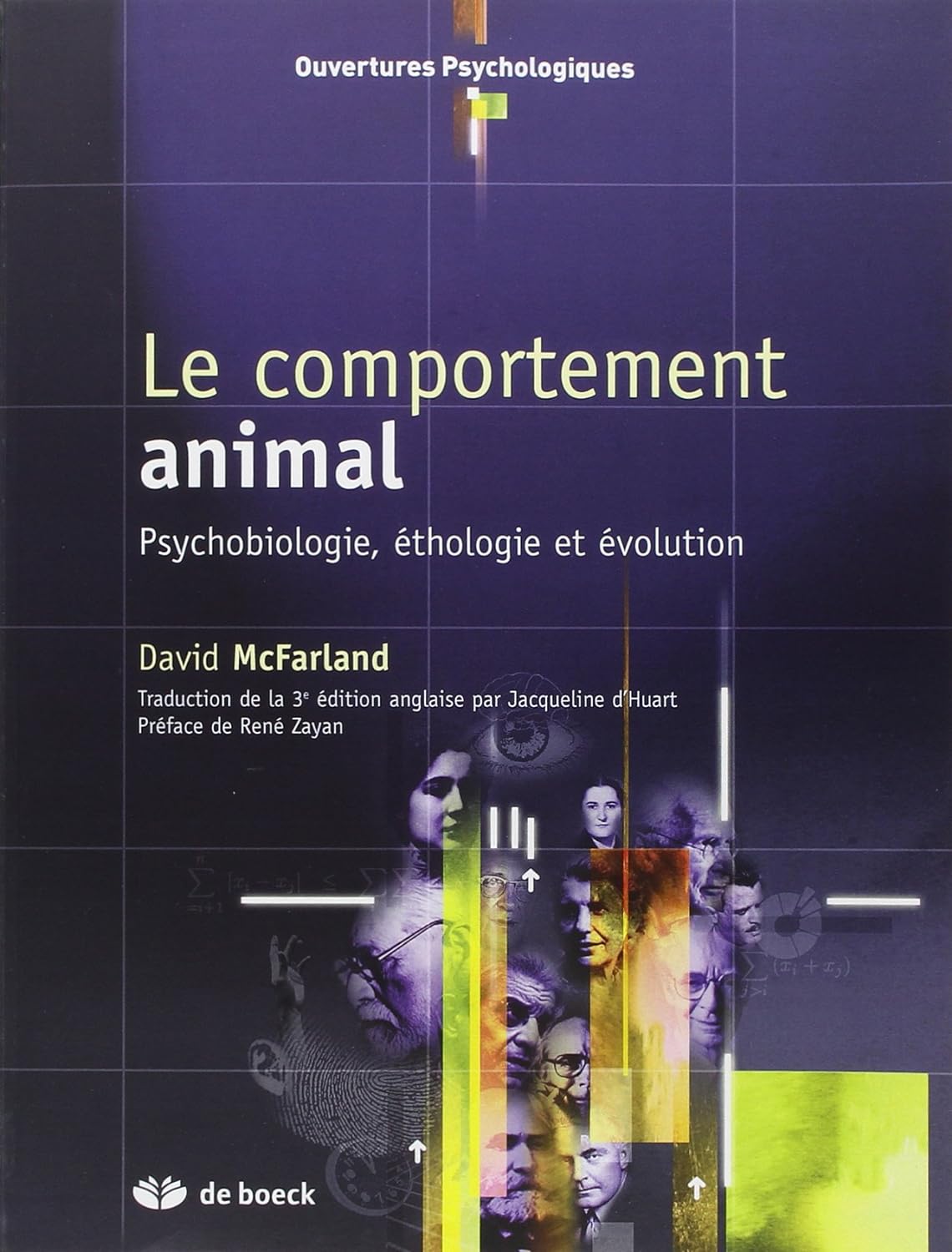 Livre Le comportement animal : Psychobiologie, éthologie et évolution (David Mcfarland) (Livre...