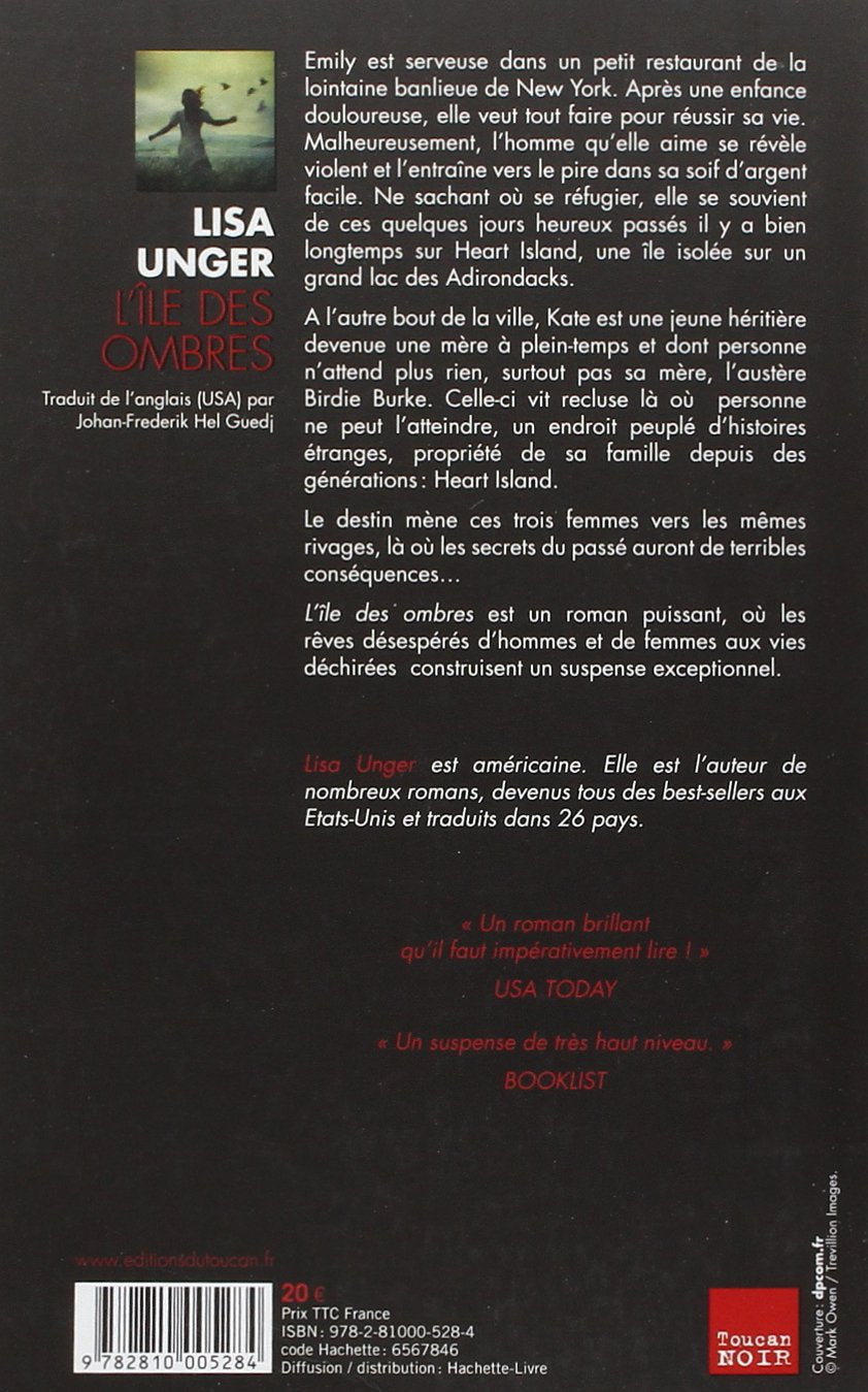 Livre L'île des ombres - Lisa Unger (Livre d'occasion) - ISBN 2810005281