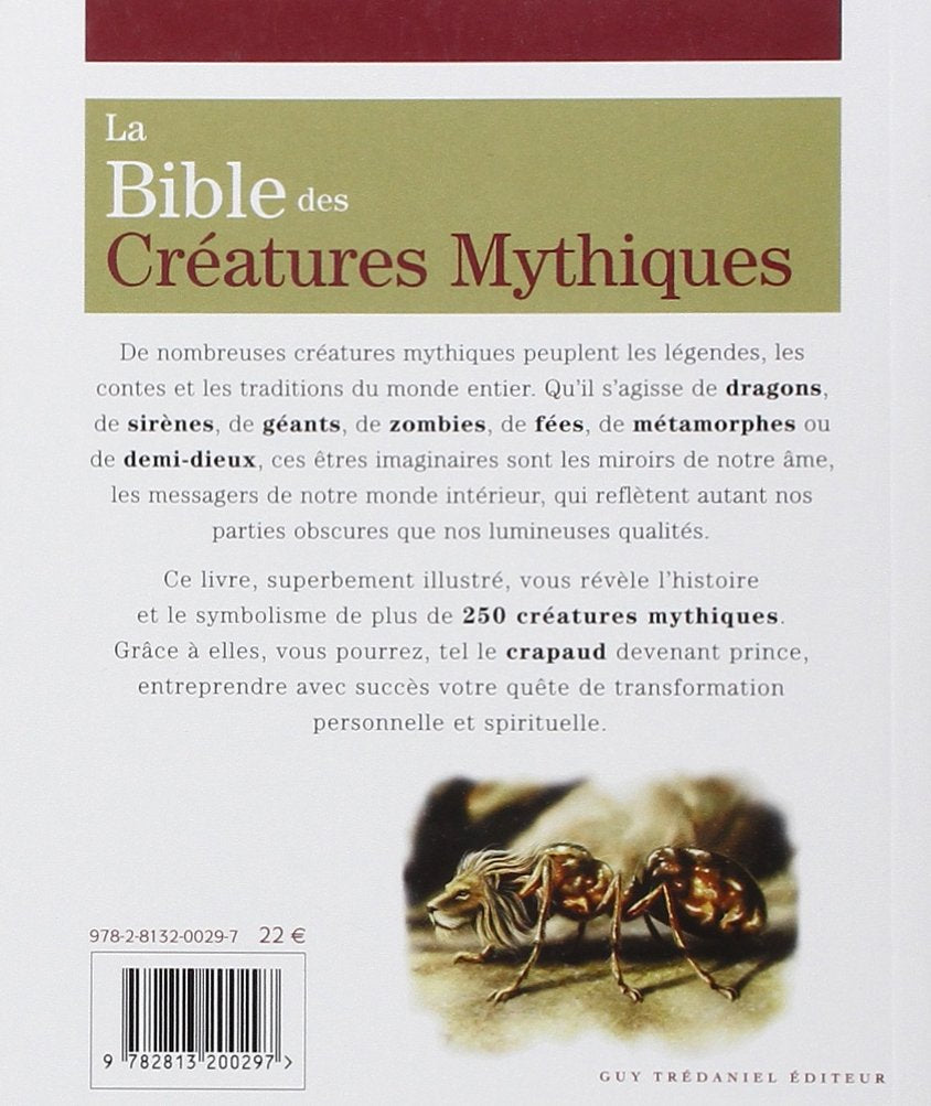 La bible des créatures mythiques (Brenda Rosen)