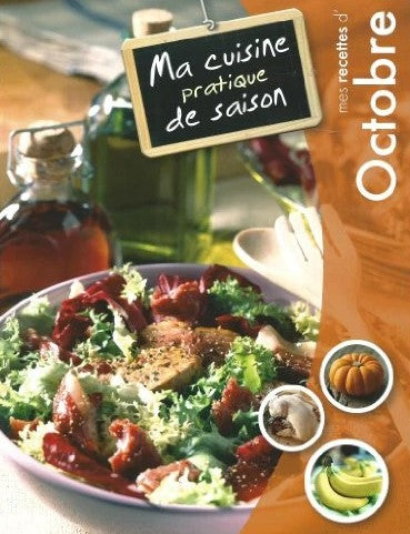 Livre Mes recettes d'octobre (Livre d'occasion) - ISBN 2815202476