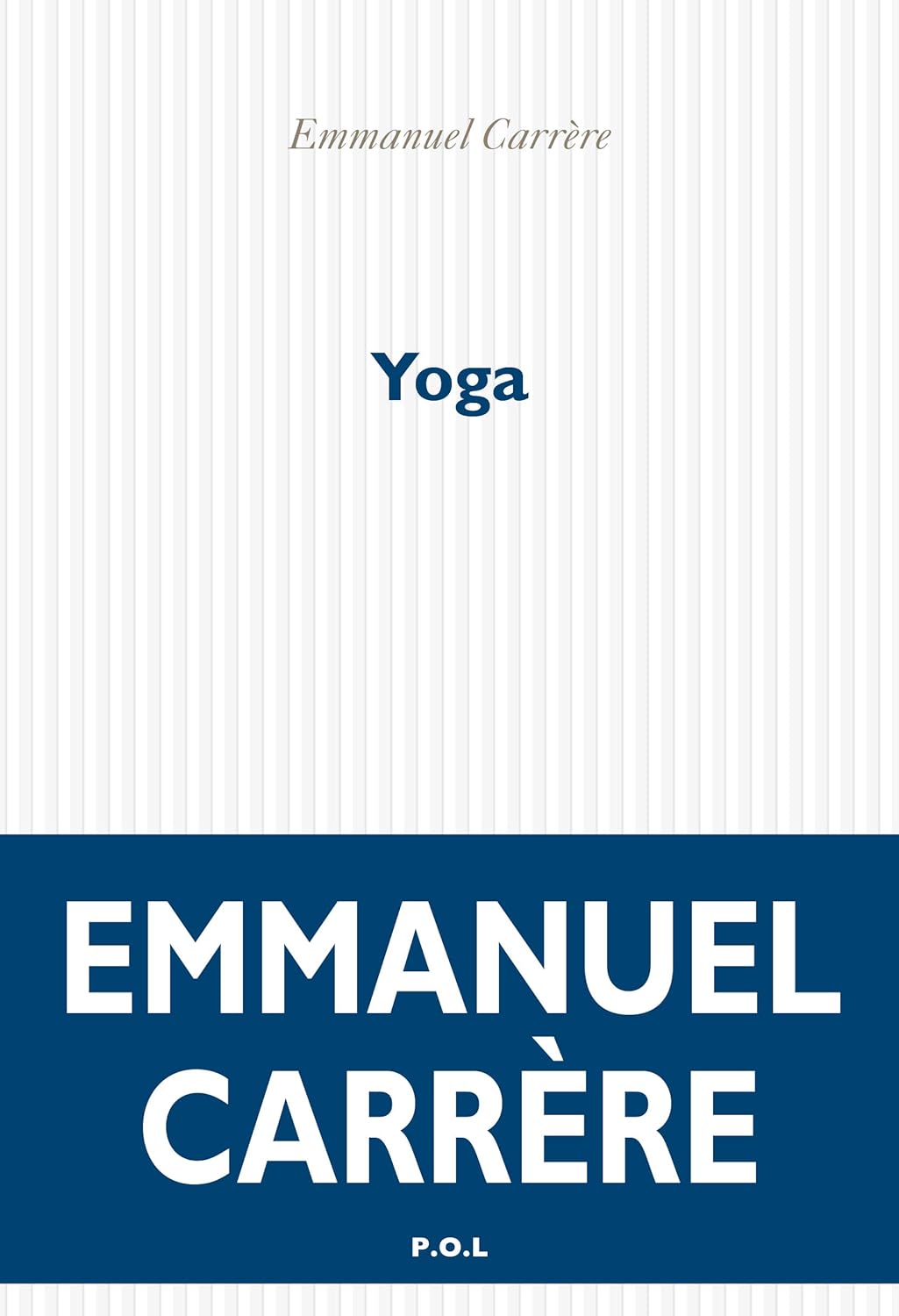 Livre Yoga - Emmanuel Carrière (Livre d'occasion) - ISBN 281805138X