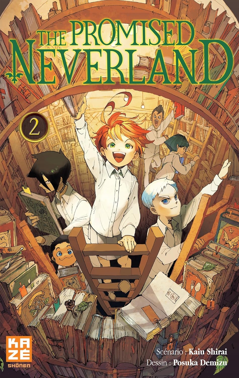 Livre The Promised Neverland - Kaiu Shirai (Livre d'occasion) - ISBN 2820332439
