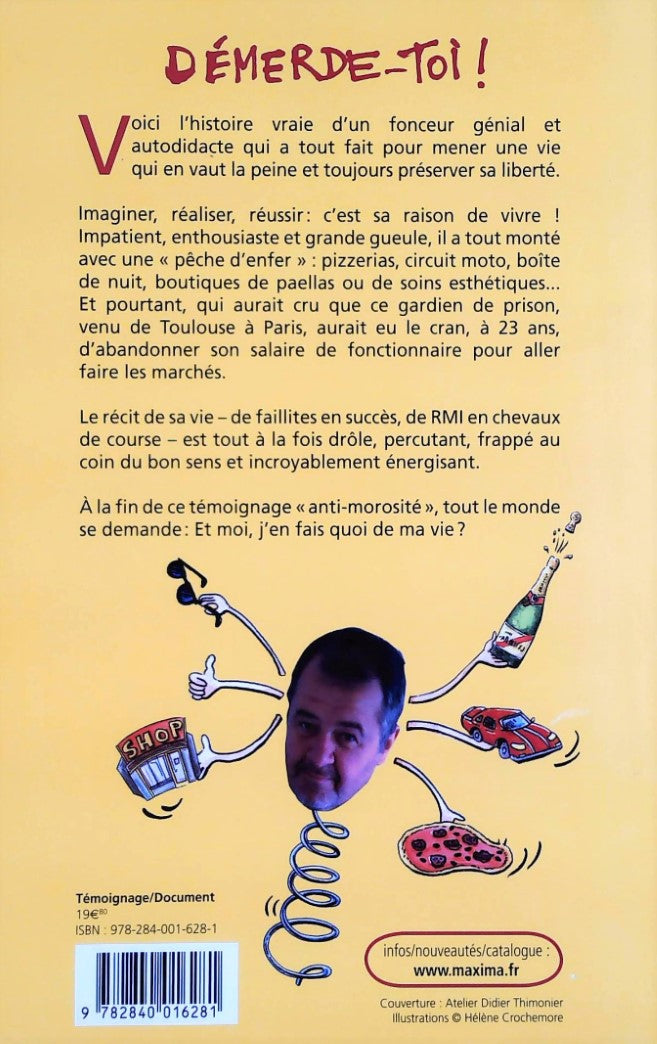 Livre Démerde-toi ! - Patrice Deumié (Livre d'occasion) - ISBN 2840016281