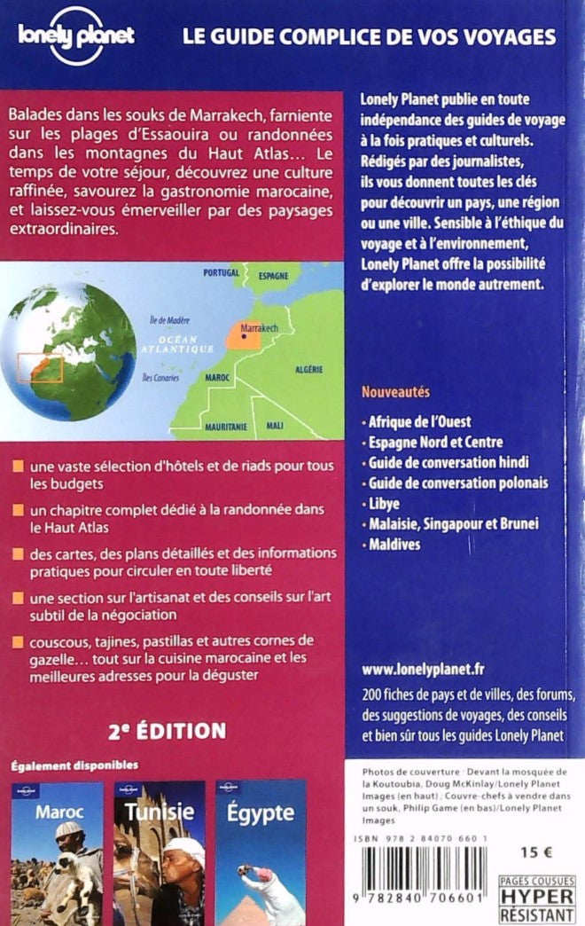 Livre Marrakech Essaouira : Randonnée dans le Haut Atlas - Collectif (Livre d'occasion) - ISBN 28...