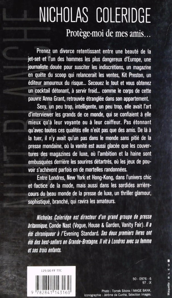 Protège-moi de mes amis (Nicholas Coleridge)