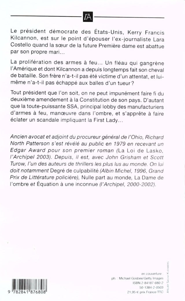 Livre Traces de poudre (Richard North Patterson) (Livre d'occasion) - ISBN 2841876802