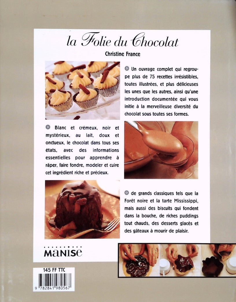 Livre La folie du chocolat - Collectif (Livre d'occasion) - ISBN 2841980561