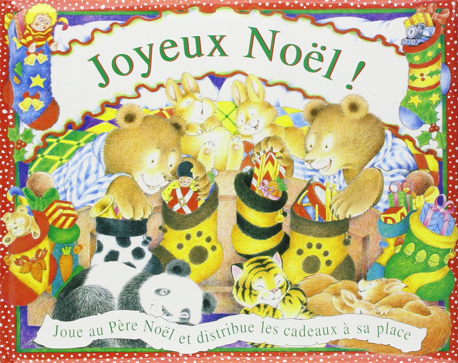 Livre Joyeux Noël! : Joue au père Noël et distribue les cadeaux à sa place (Livre d'occasion) - I...