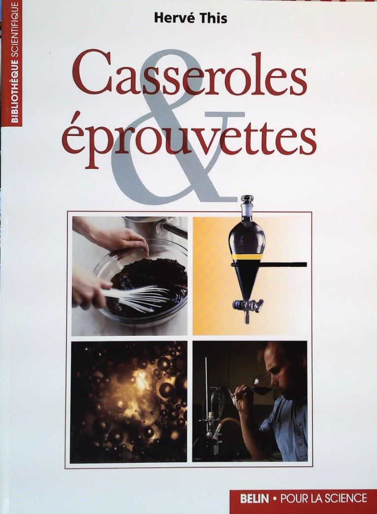 Livre Casseroles et éprouvettes - Hervé This (Livre d'occasion) - ISBN 2842450396