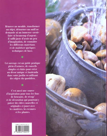 Livre L'art de la récup'jardin - Leeann Mackenzie (Livre d'occasion) - ISBN 2842702212