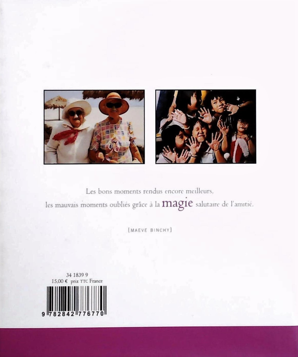 Livre Vive l'amitié - Milk (Livre d'occasion)