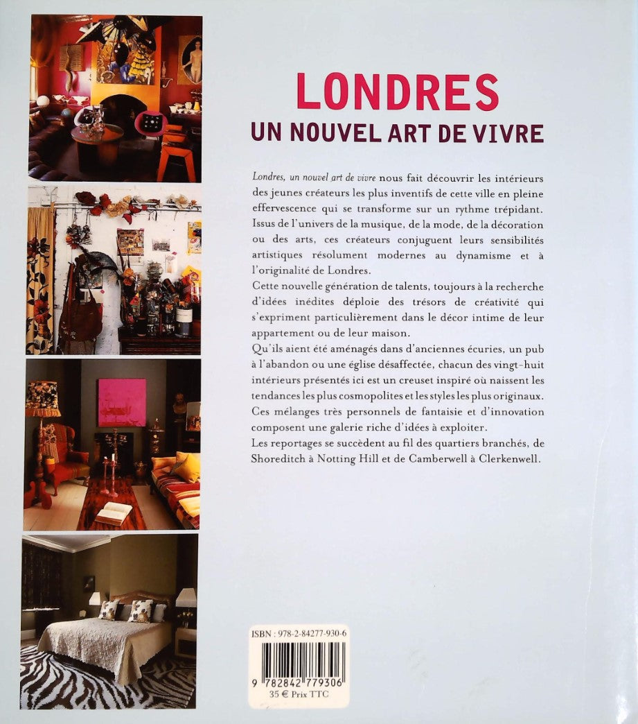 Livre Londres un nouvel art de vivre - Chloe Grimshaw (Livre d'occasion)